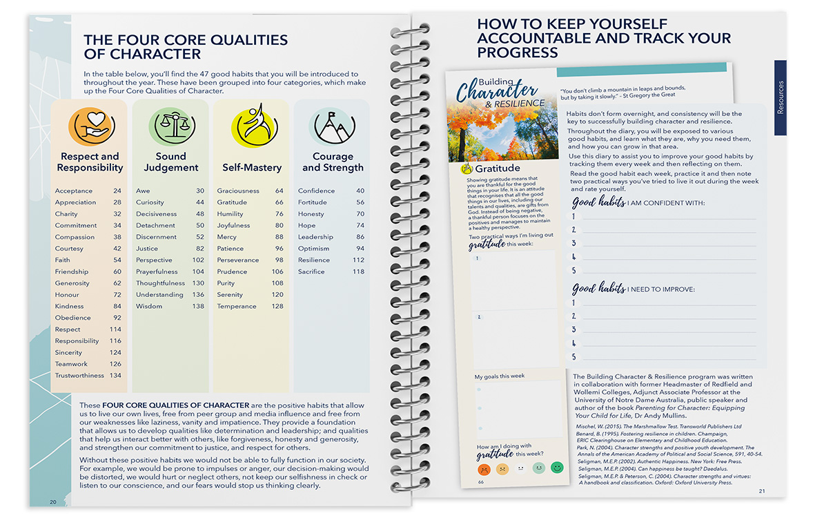 StudyQuest Catholic Student Diary