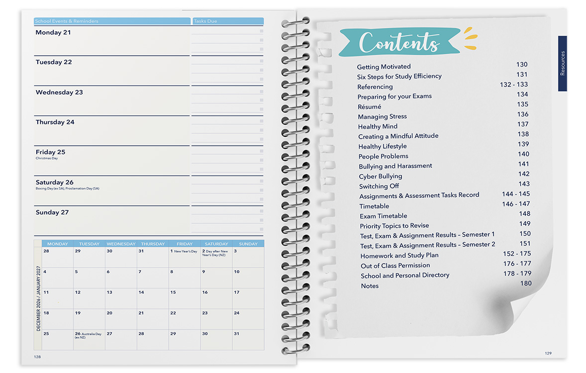 StudyQuest Student Diary