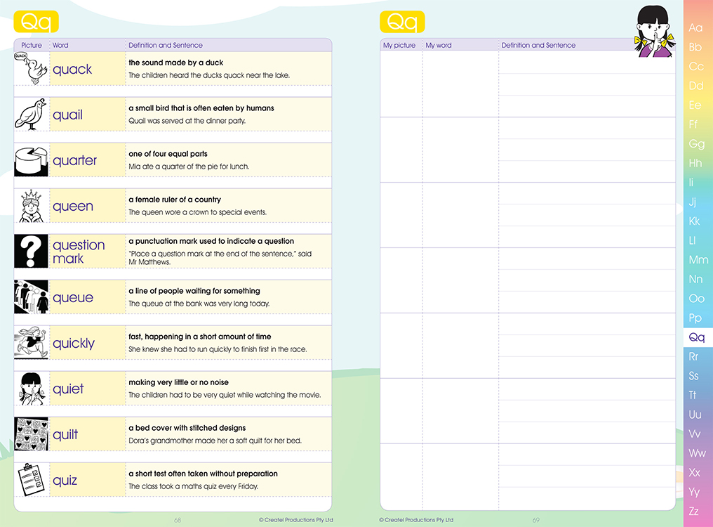 Word Trek Personal Dictionary