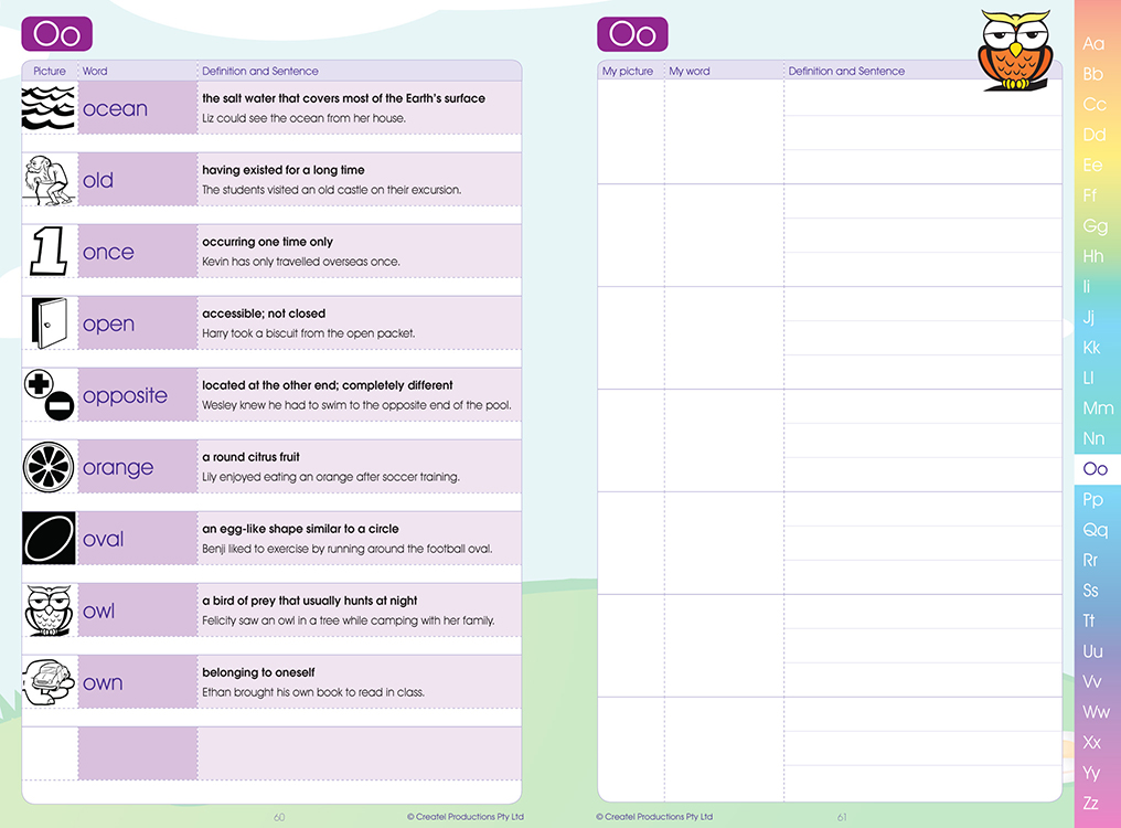 Word Trek Personal Dictionary