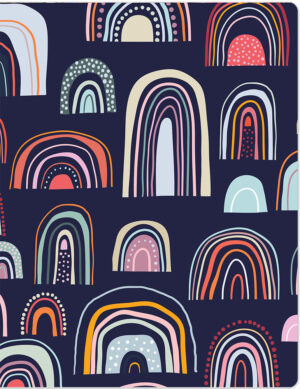 Style Notebook Rainbows