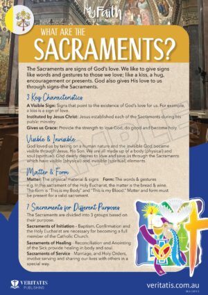 What Are The Sacraments?  (The Catholic Faith Series)