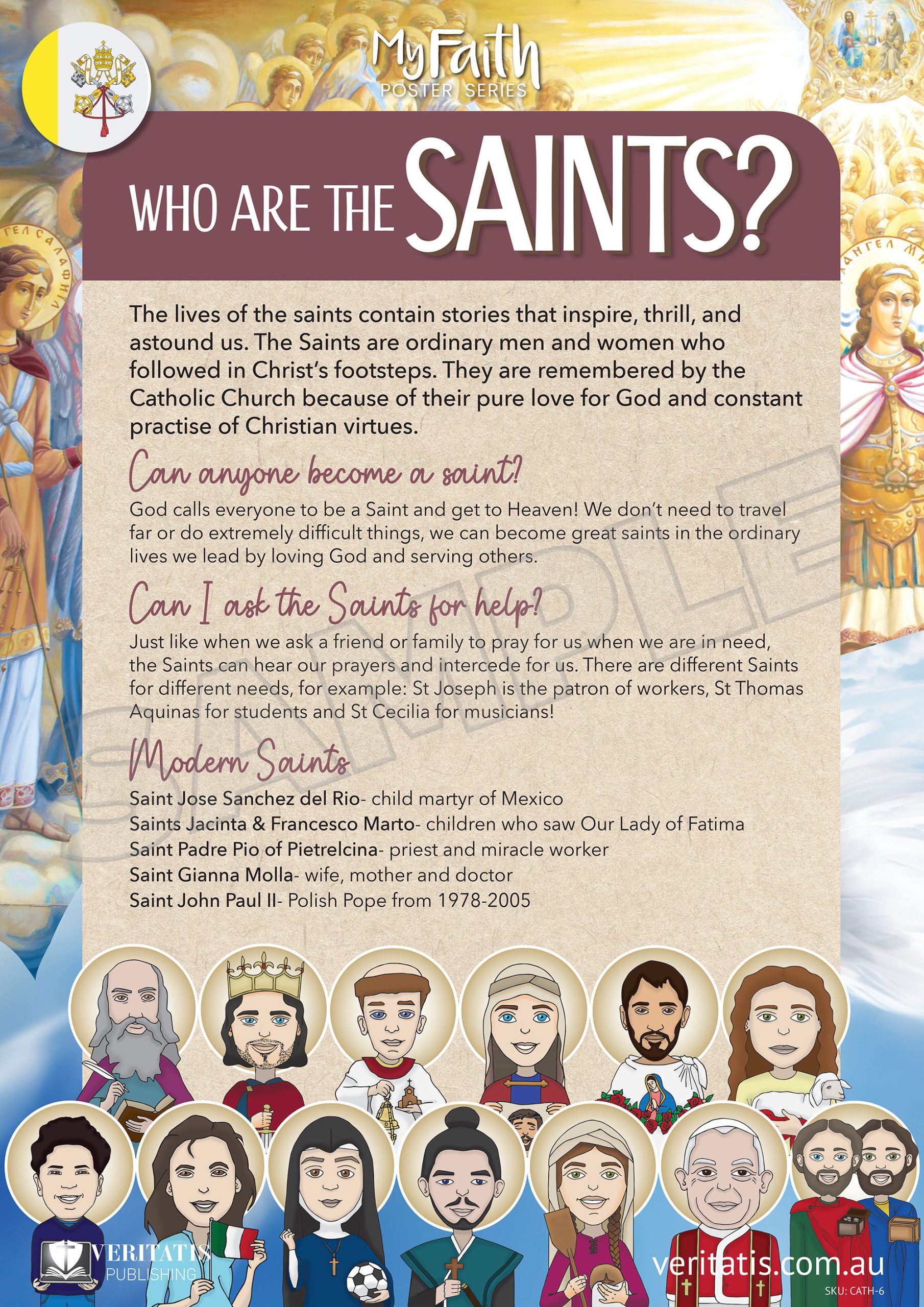 Who Are The Saints? (The Catholic Faith Series)