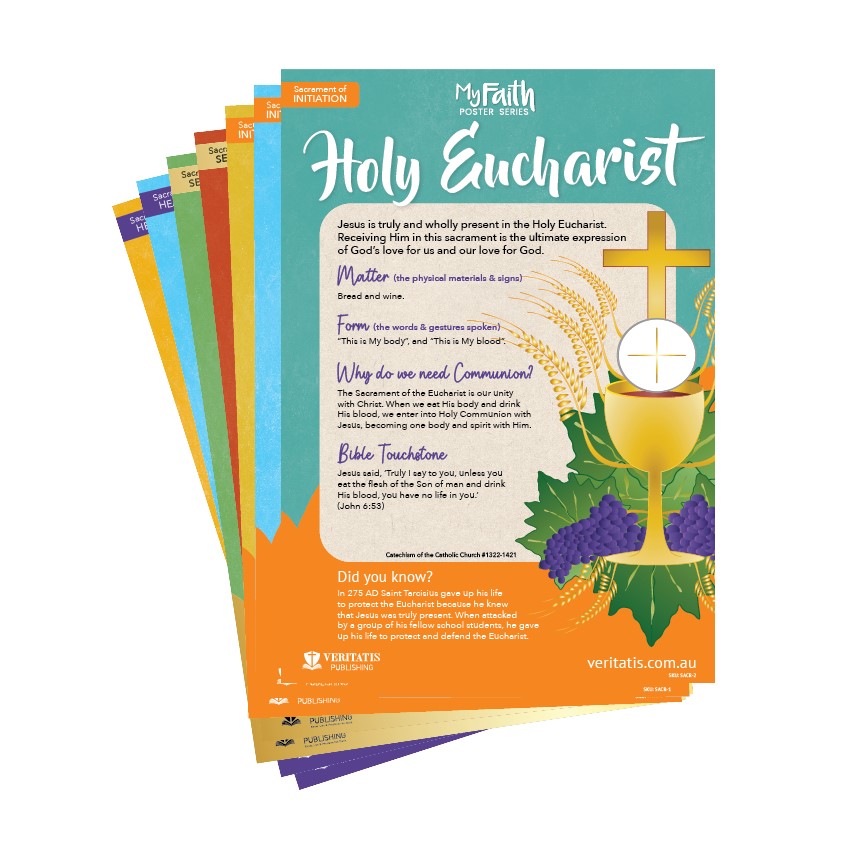 The Sacraments Poster Series (Set of 7)