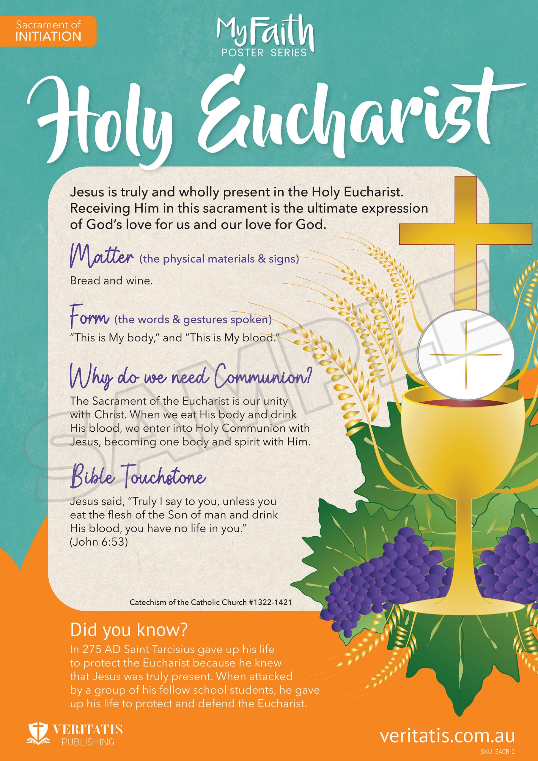 The Sacraments Poster Series (Set of 7)