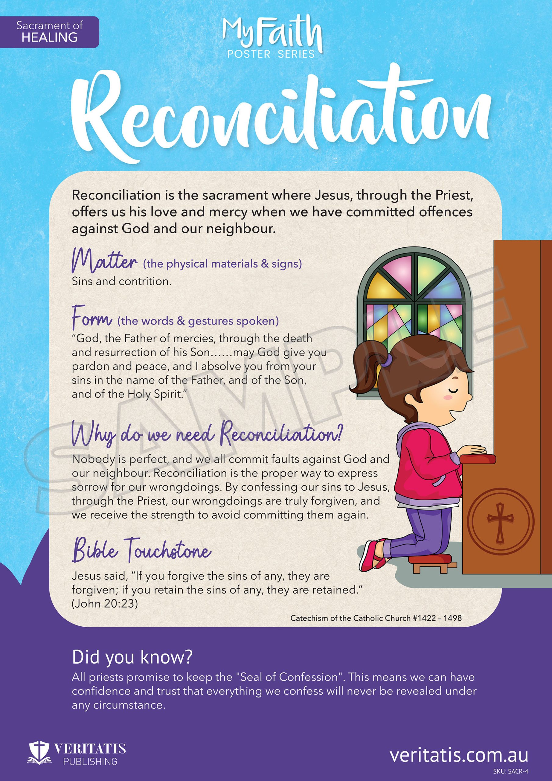 The Sacraments Poster Series (Set of 7)