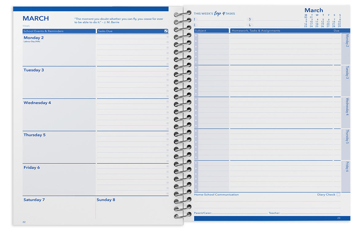 StudyQuest Classic Student Diary