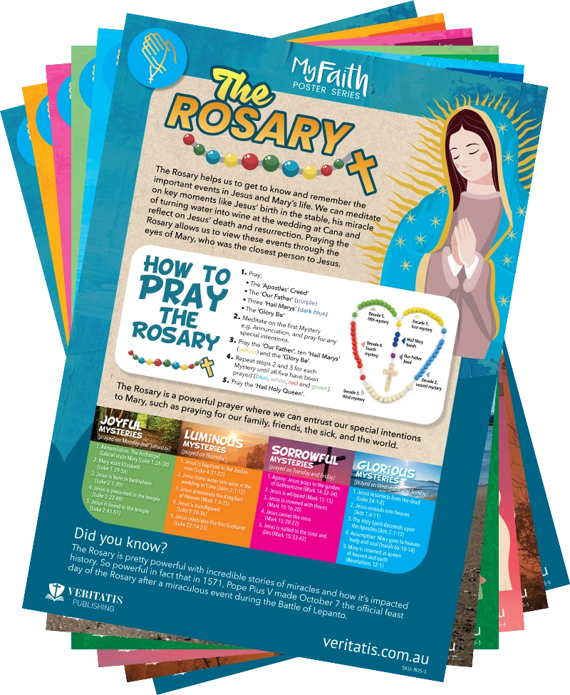The Rosary: My Faith Poster Series (Set of 6)