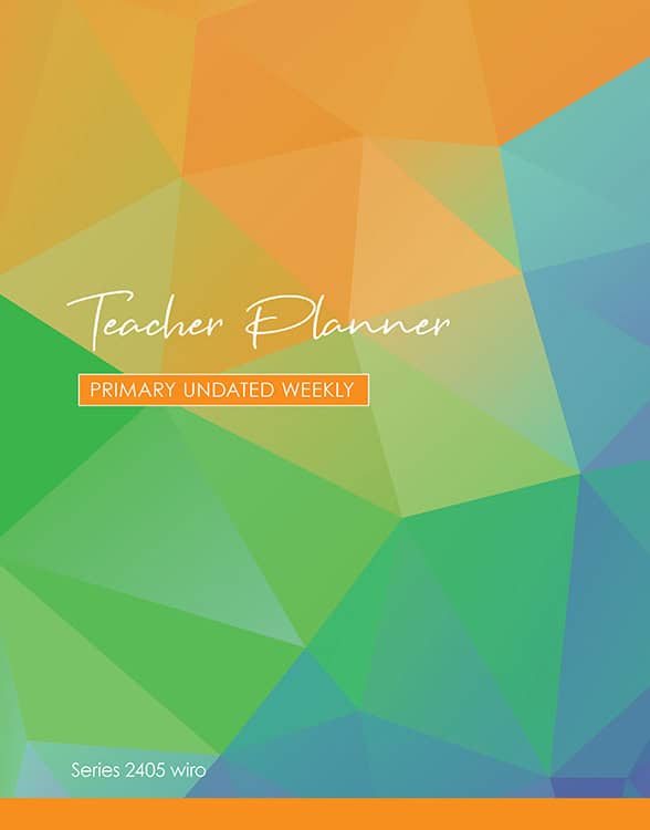 Primary Weekly Undated – Wiro Bound