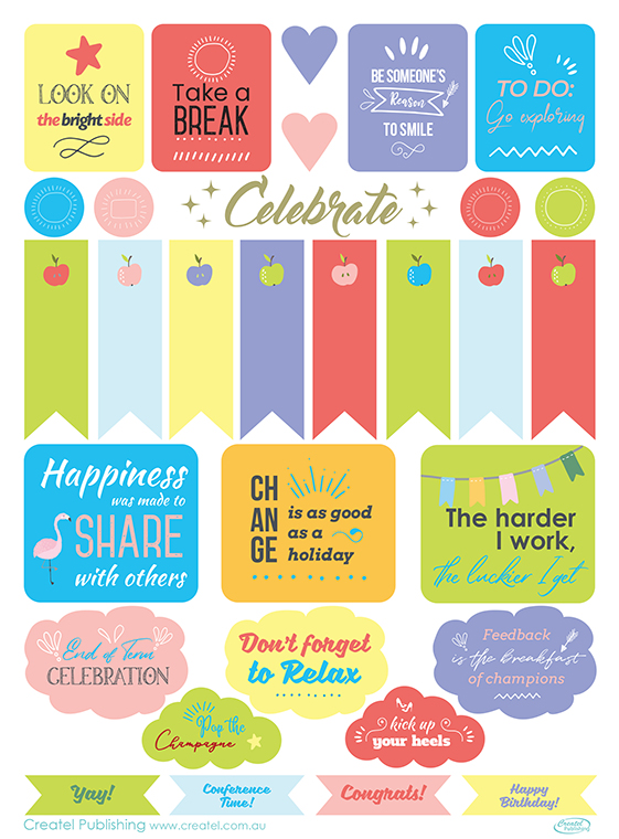 Celebrate Sticker Pack