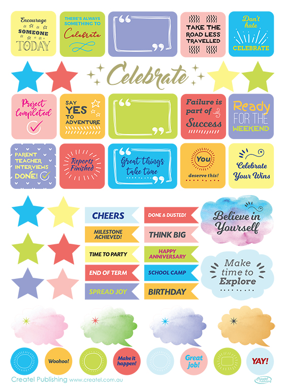 Celebrate Sticker Pack