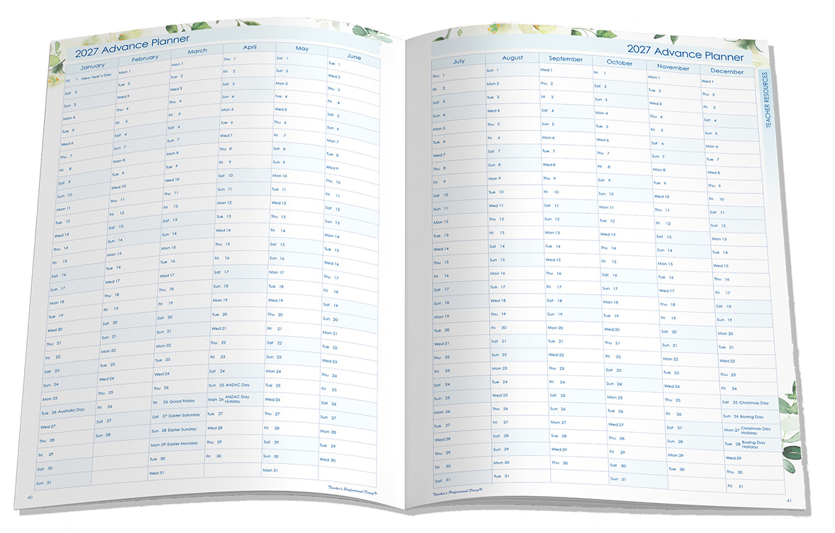 Deluxe Monthly Planner