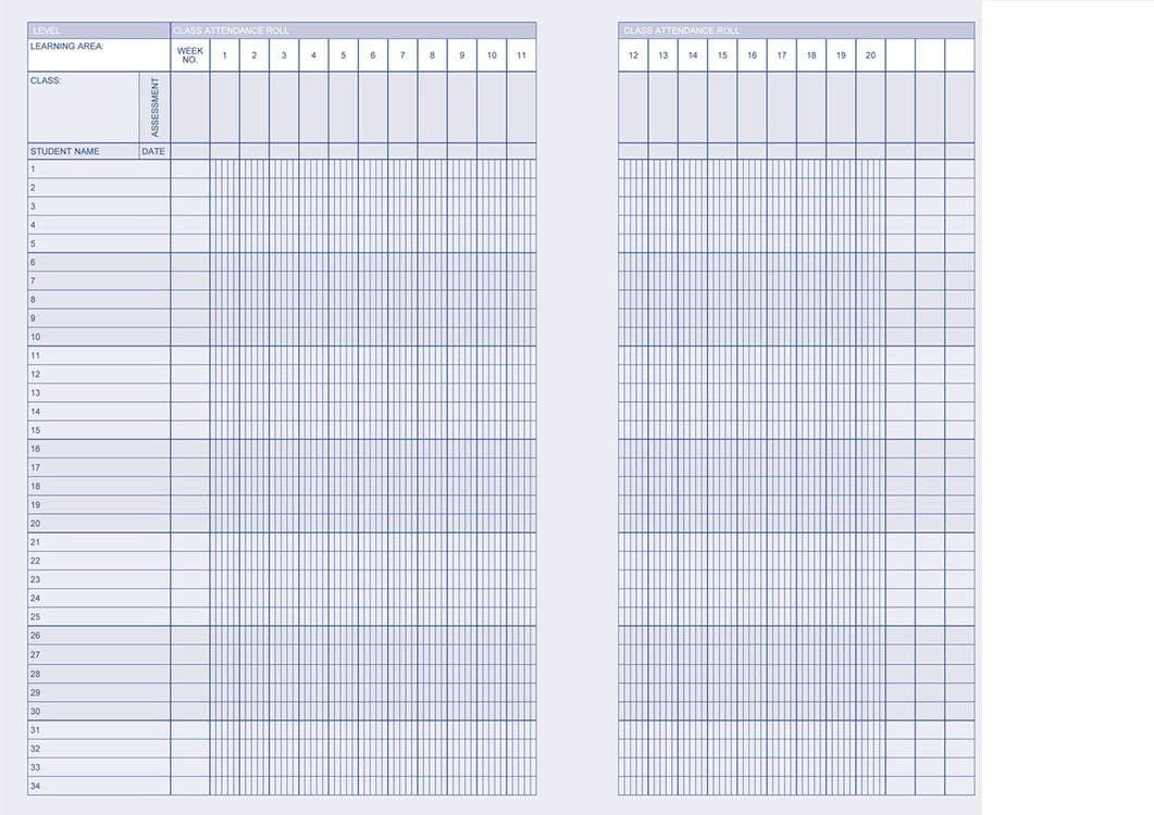 Learning Area Assessment Record (W)