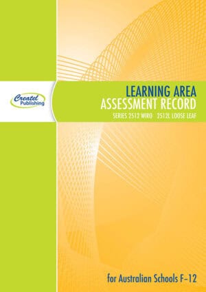 Learning Area Assessment Record (W)