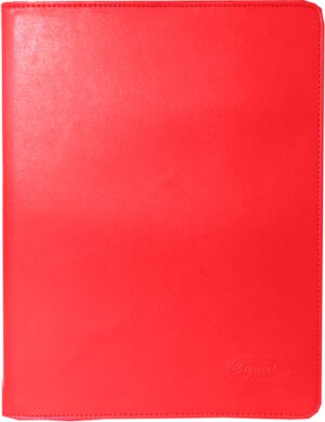 Siena 3-Ring Binder Red