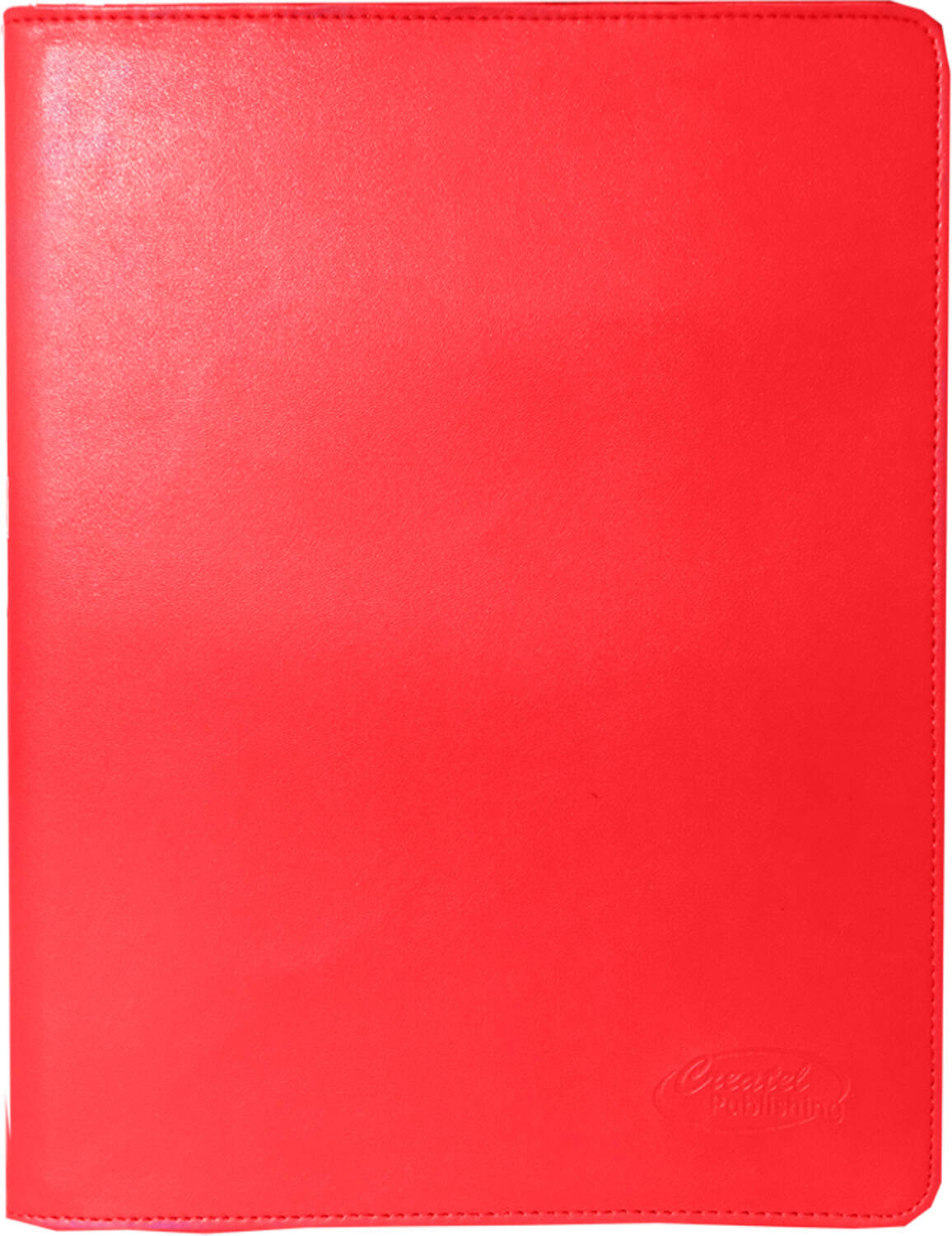 Siena 3-Ring Binder Red