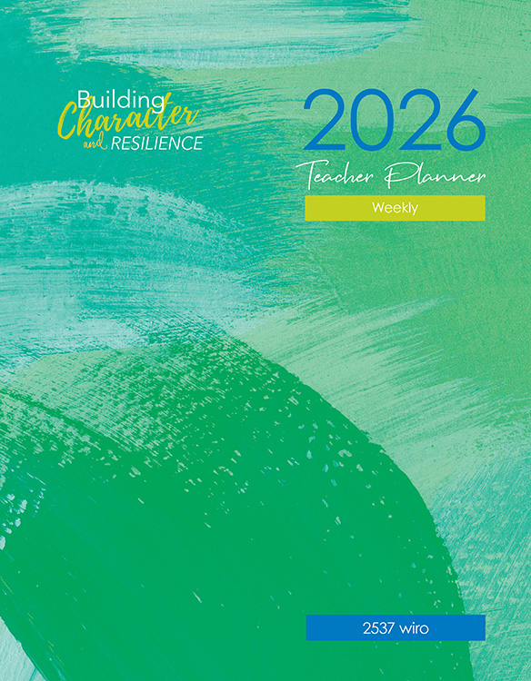 Building Character Weekly Planner