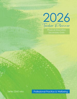 Physical Education Daily Planner – Wiro Bound