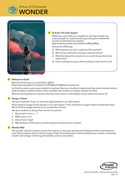 BCR Primary My Faith Teacher Worksheet Masters