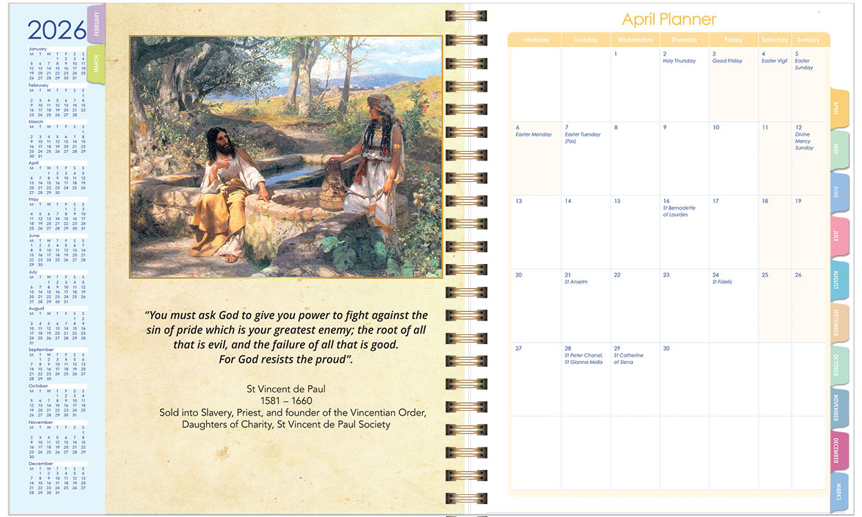 Catholic Secondary Weekly Planner