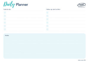 Daily A5 Desktop Pad