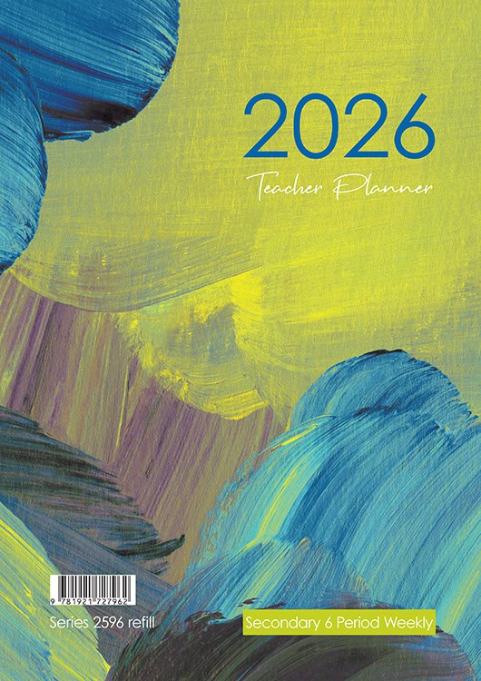 Secondary Weekly 6 Period Loose Leaf Planner