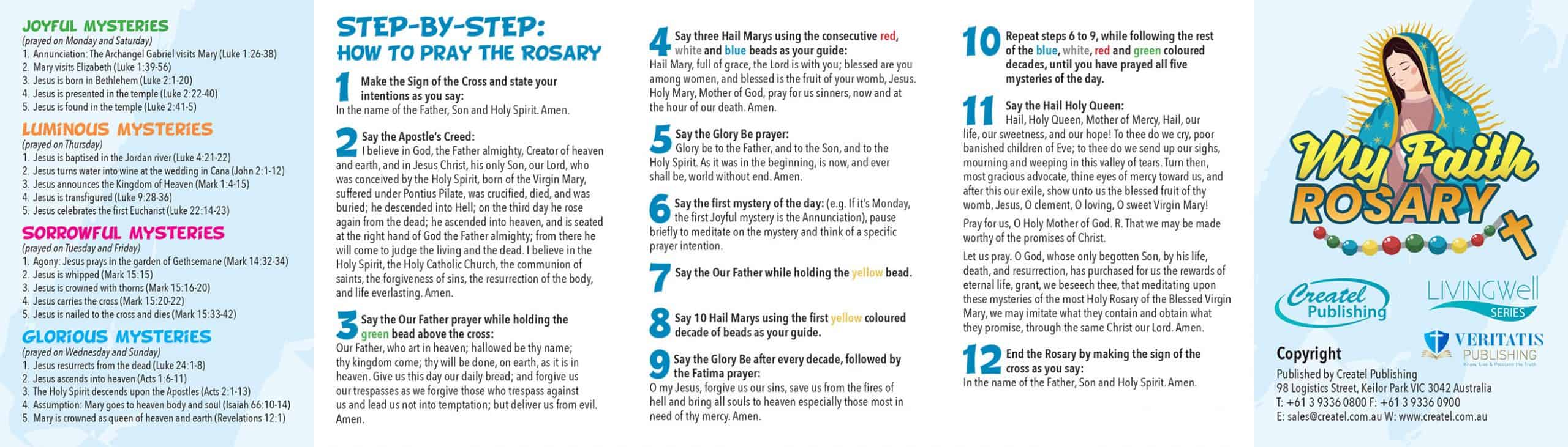 My Faith Rosary - Class Set (35 Sets)