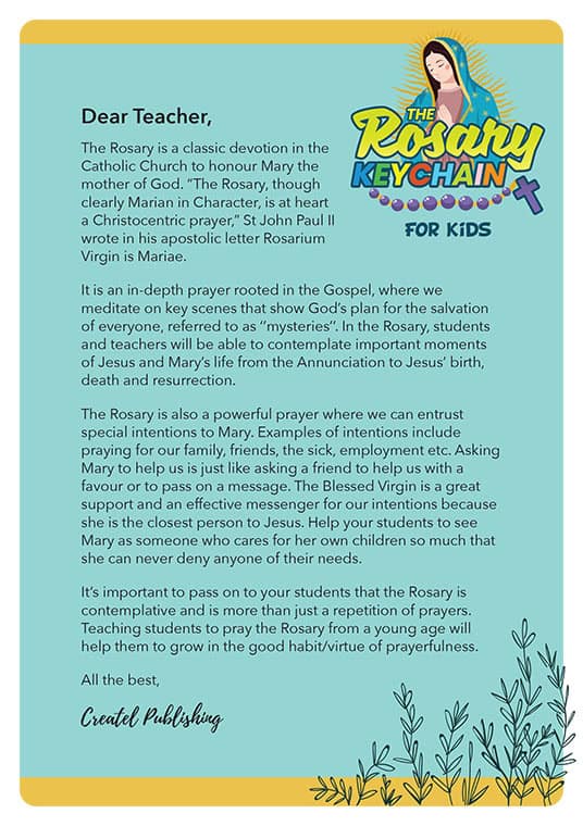 My Faith Rosary - Class Set (35 Sets)