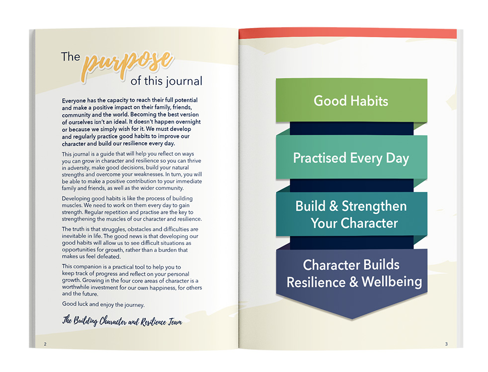 Building Character & Resilience Journal
