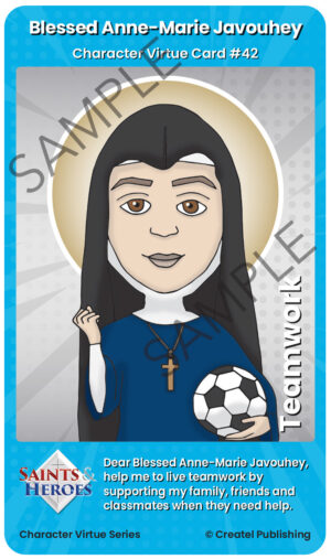 Blessed Anne-Marie Javouhey Character Virtue Card