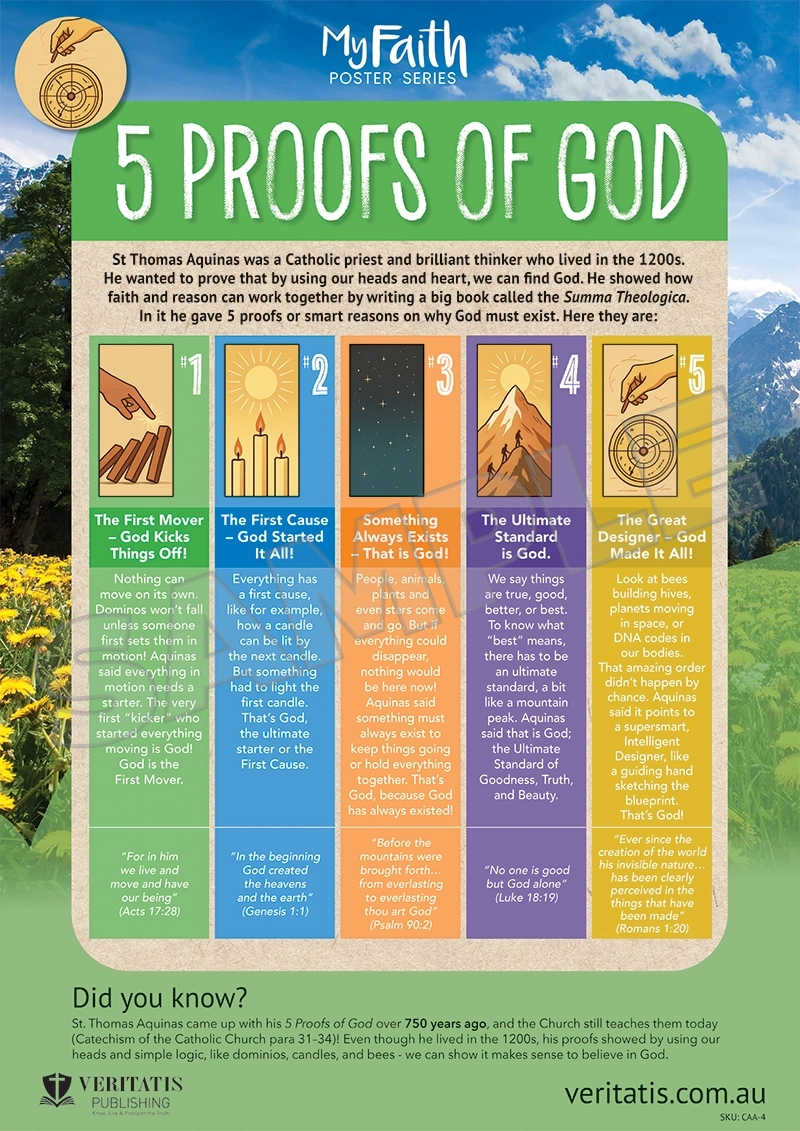 The Five Proofs of God (The Catholic Faith in Action Series)