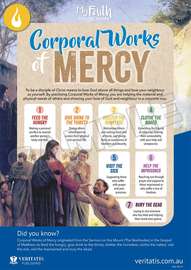 Corporal Works of Mercy (Virtues & Gifts of The Holy Spirit Series)