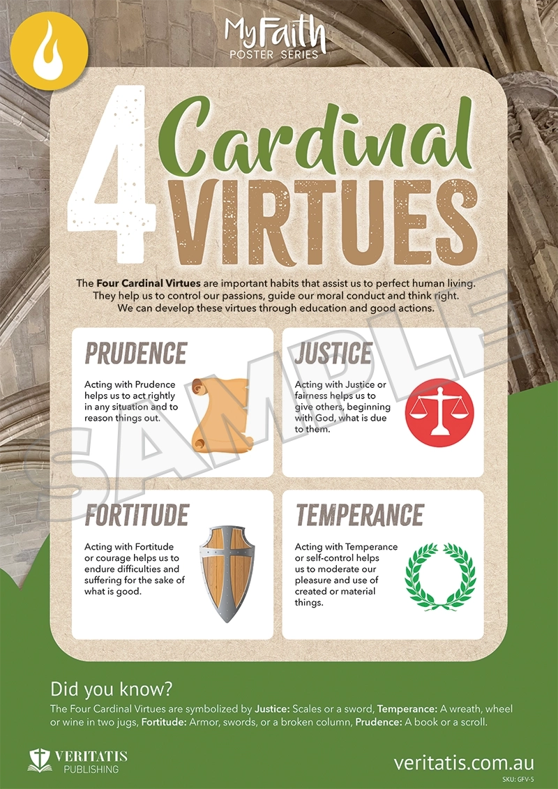 The Four Cardinal Virtues (Virtues & Gifts of The Holy Spirit Series)