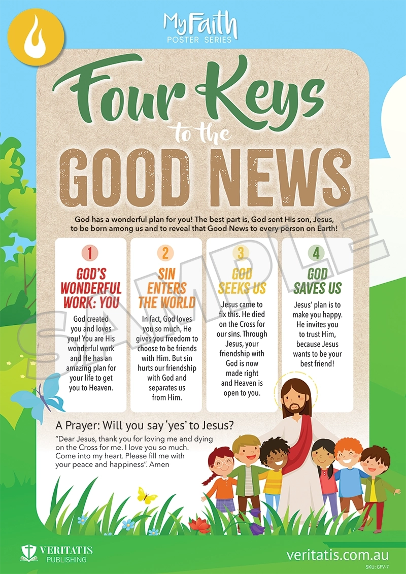 Four Keys to The Good News (Virtues & Gifts of The Holy Spirit Series)