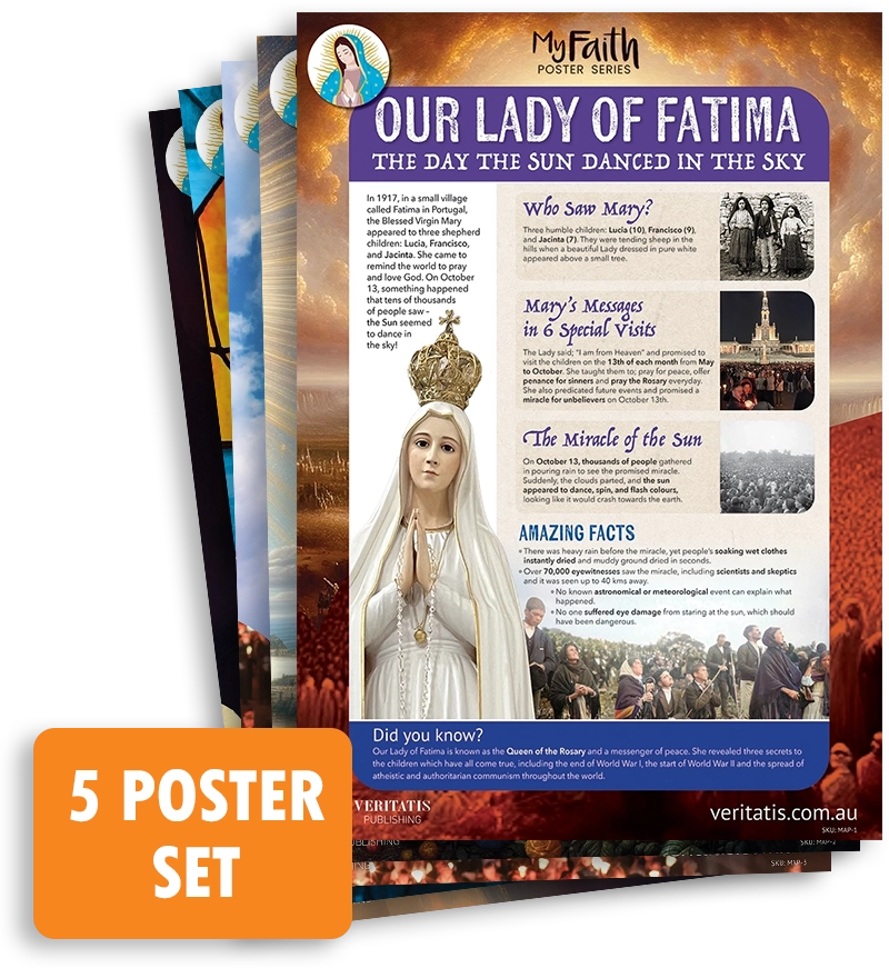 Miracles & Apparitions – 5 Poster Set