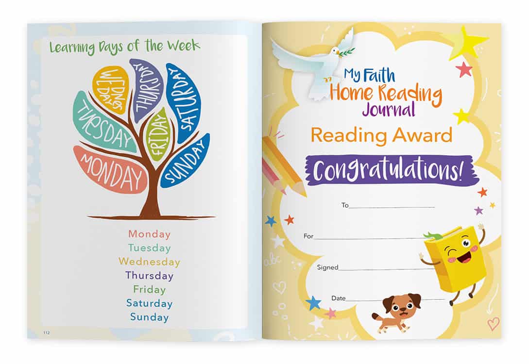 My Faith Home Reading Journal