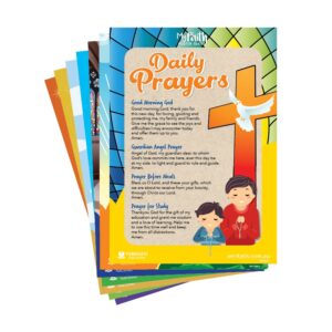 Catholic Prayers Poster Series (Set of 7)