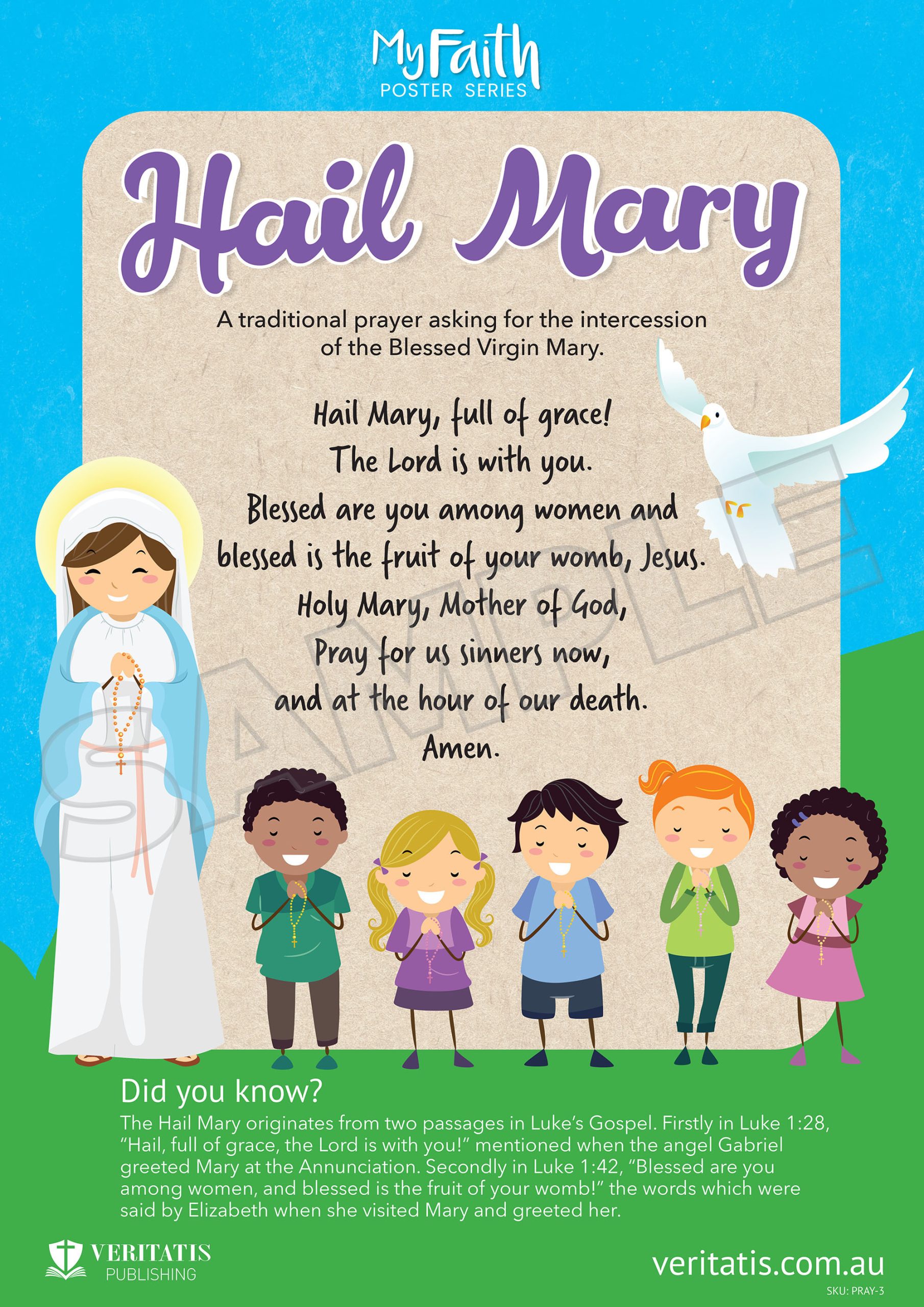 Hail Mary (Catholic Prayers Series)