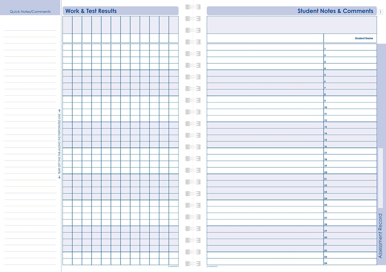 Primary Weekly Undated - Wiro Bound