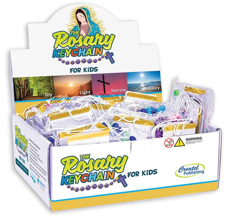 Rosary Key Chain Class Pack (35 Sets)
