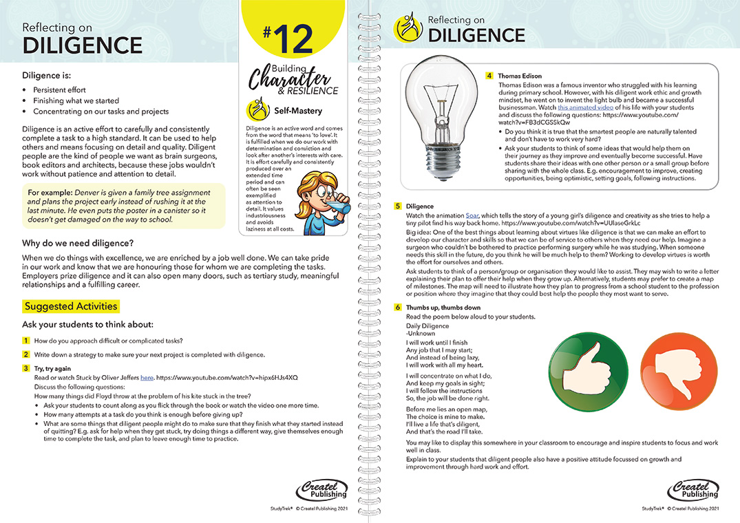 BCR Primary Teacher Worksheet Masters