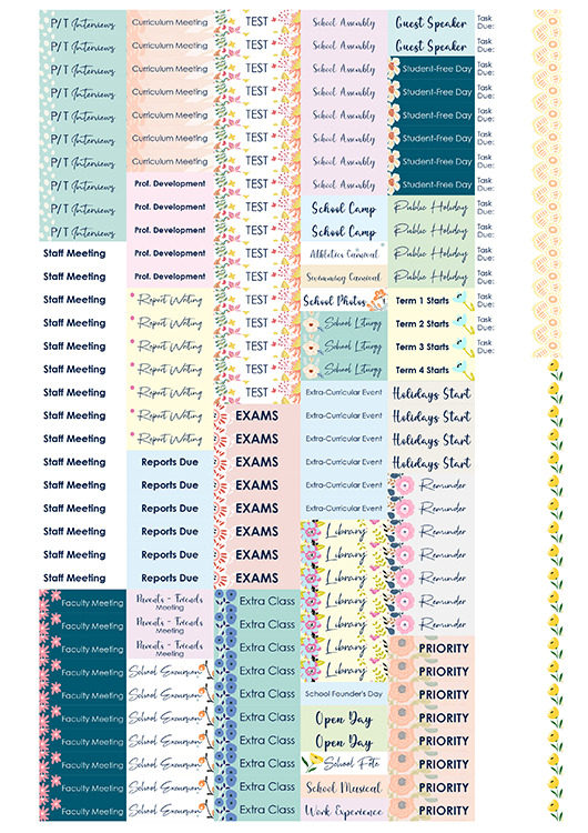Florentina Premium Planner Flourish